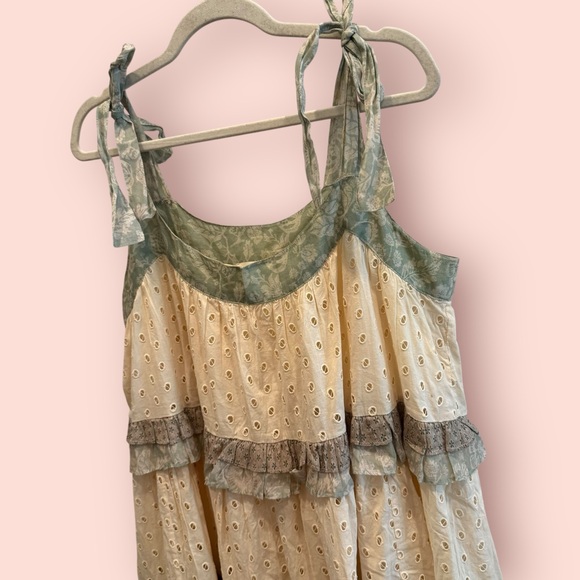 Anthropologie Forever That Girl Effie Eyelet Mini Dress - Picture 5 of 8